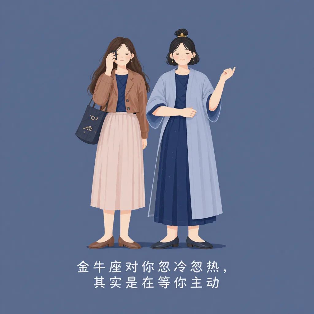 金牛座女生对你忽冷忽热，其实是在等你主动