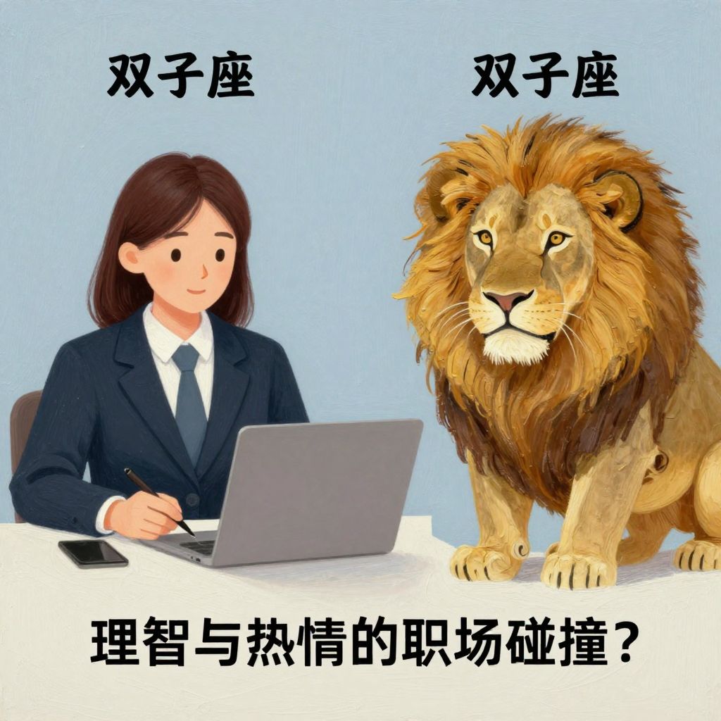 双子座和狮子座会计：理智与热情的职场碰撞，如何化解沟通冲突？
