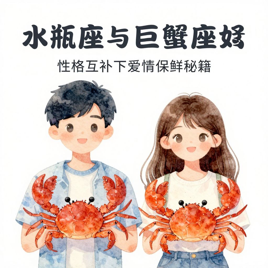 水瓶座男与巨蟹座女：性格互补下的爱情保鲜秘籍