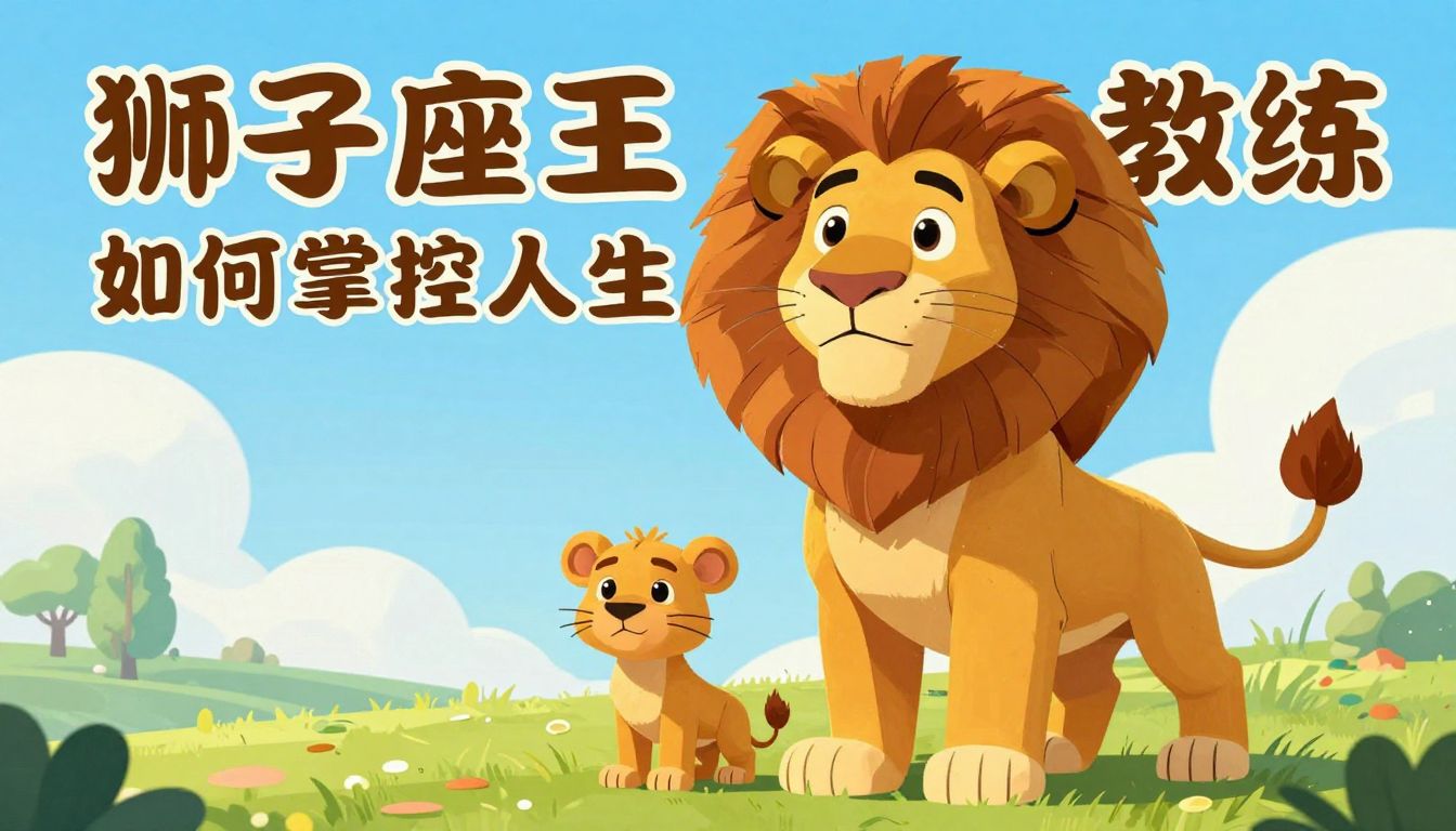 狮子座教练：如何像狮子王一样掌控人生高光时刻