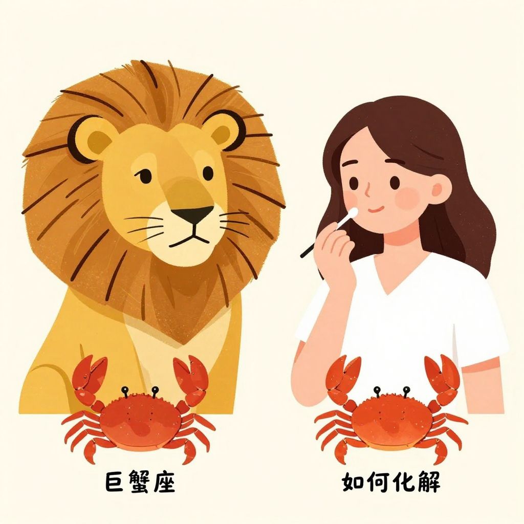 狮子座与巨蟹座美容师：职场与恋爱的性格冲突如何化解？