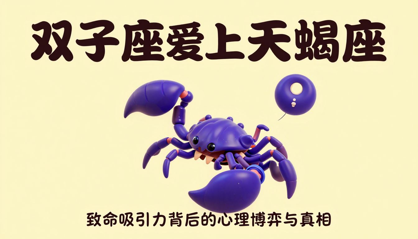 双子座爱上天蝎座：致命吸引力背后的心理博弈与真相