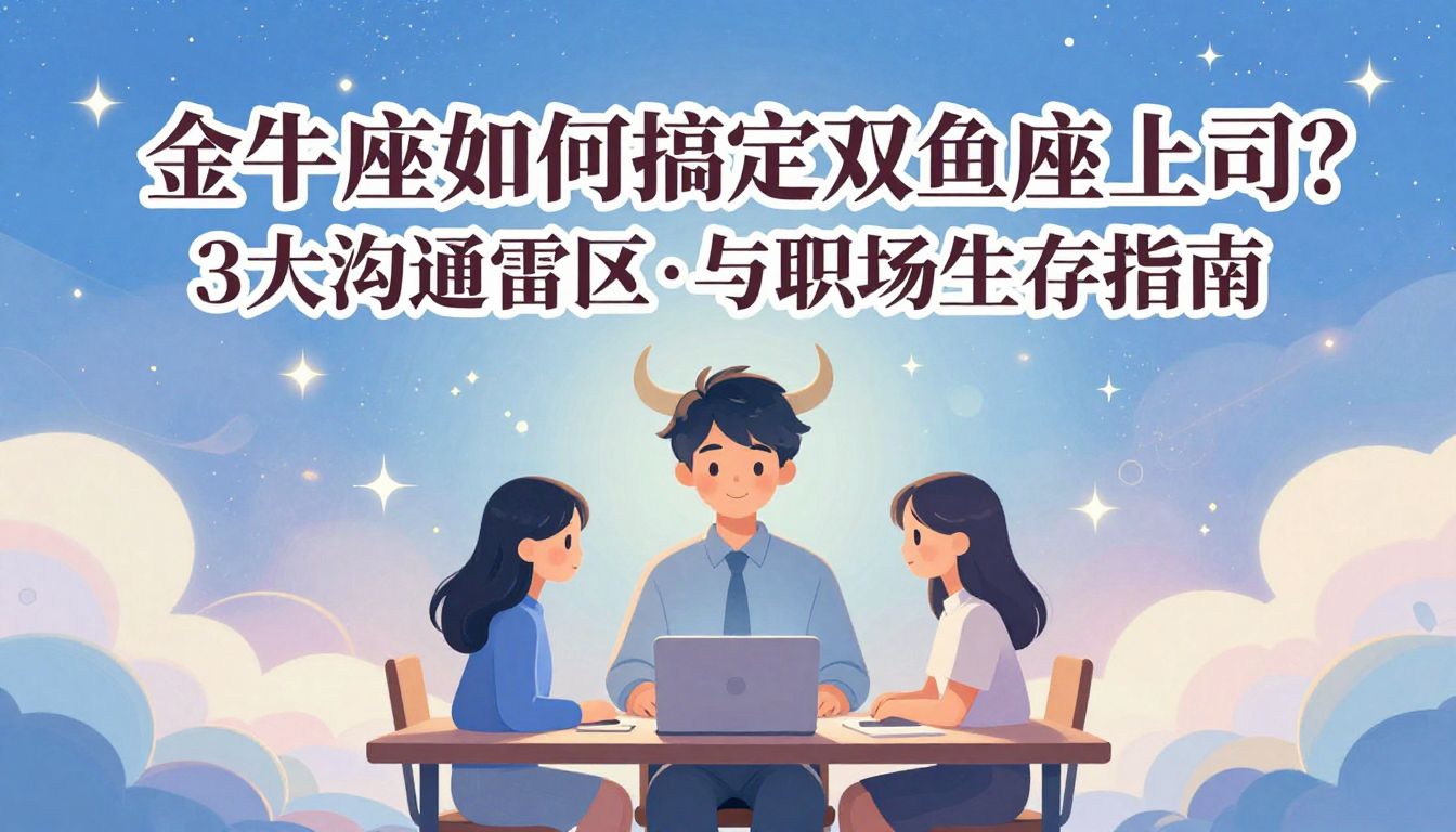 Taurus & Pisces Boss: 3 Communication Traps & Survival Guide