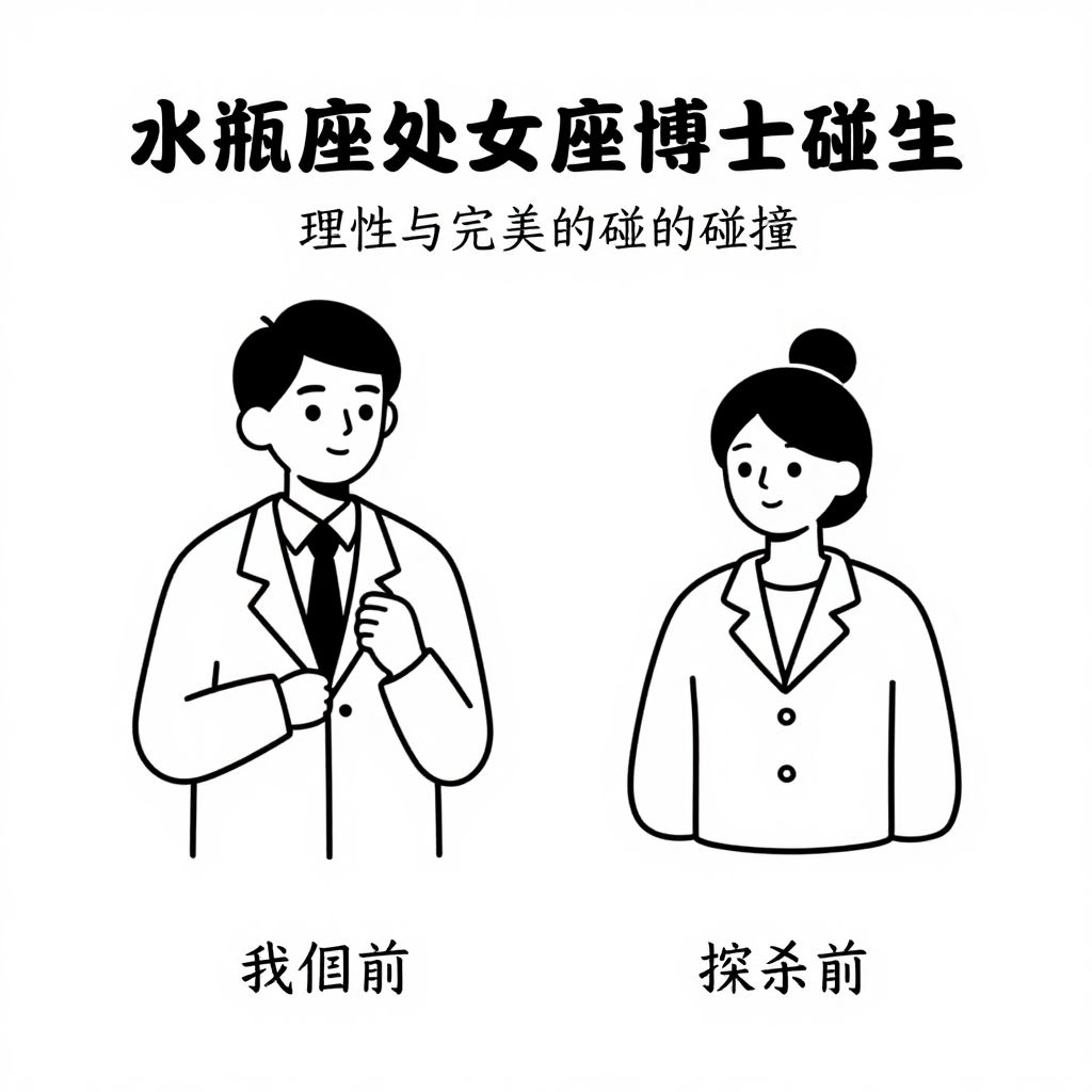 水瓶座与处女座博士生：理性与完美的碰撞，相爱还是相杀？