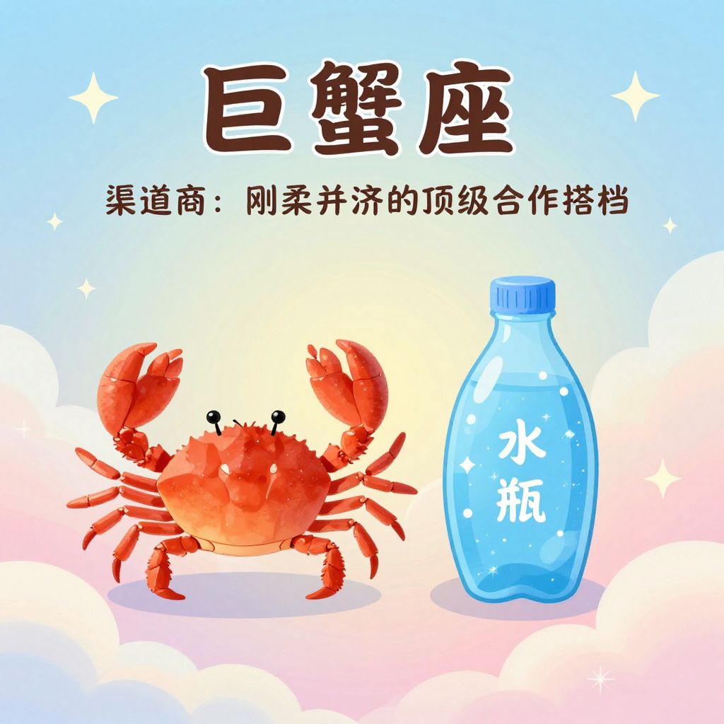 巨蟹座与水瓶座渠道商：刚柔并济的顶级合作搭档