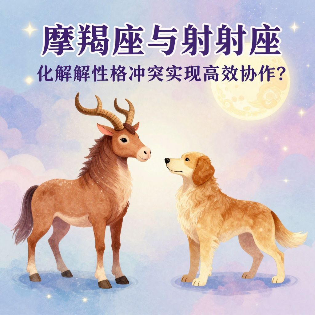 摩羯座与射手座合作伙伴：如何化解性格冲突实现高效协作？