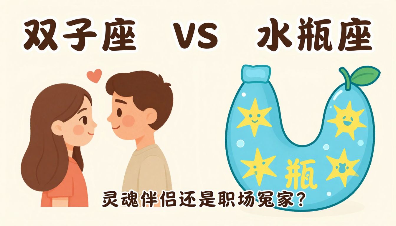 双子座与水瓶座发包方：灵魂伴侣还是职场冤家？深度解析