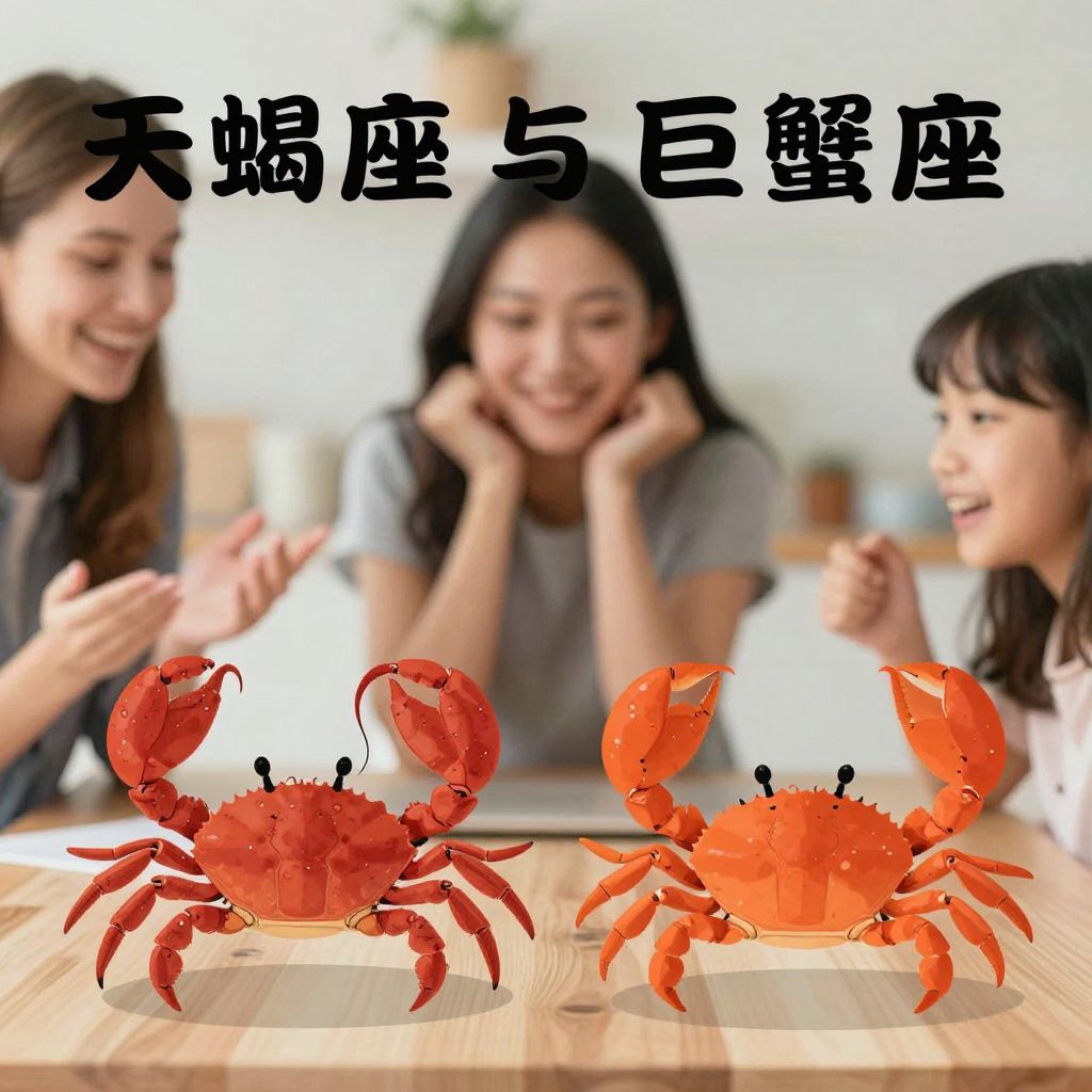 天蝎座与巨蟹座社团搭档：如何化解控制欲与敏感，打造高效团队