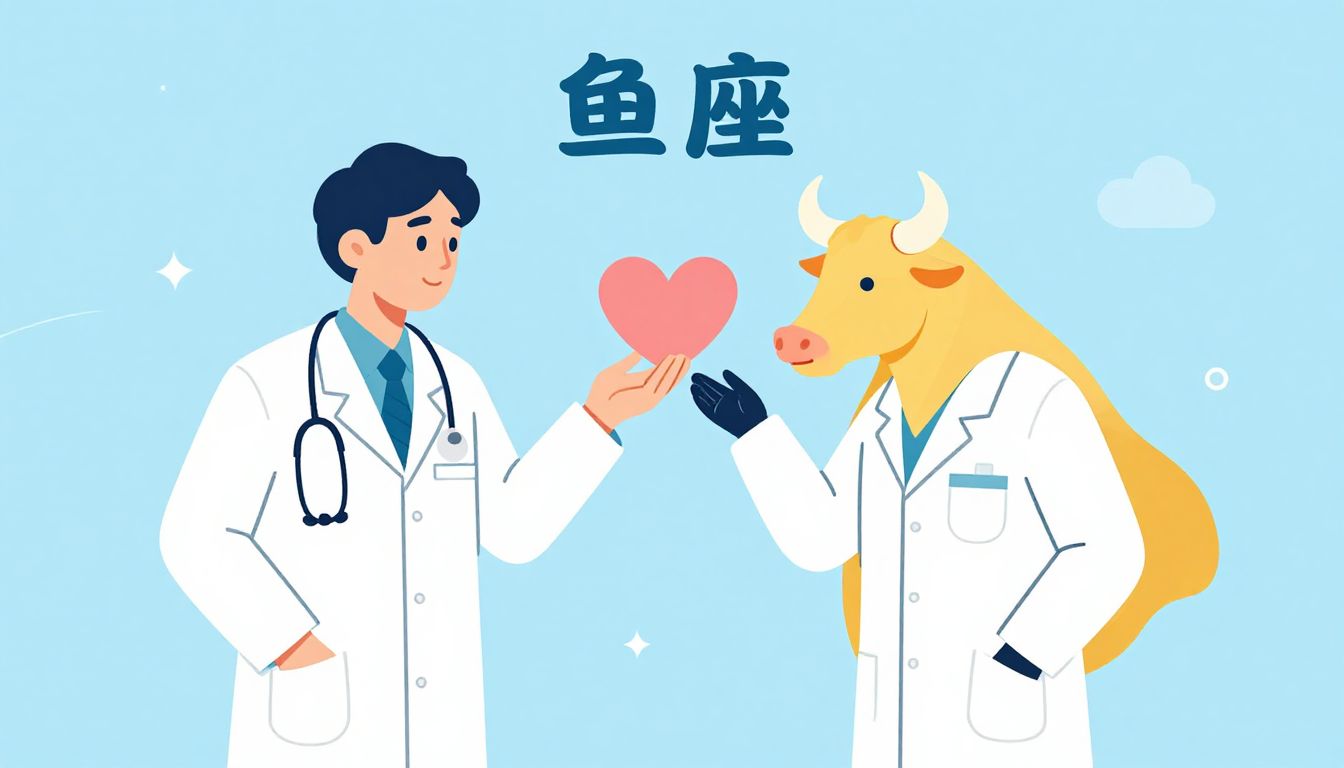 双鱼座与金牛座影像科医生：理性与浪漫的极致拉扯