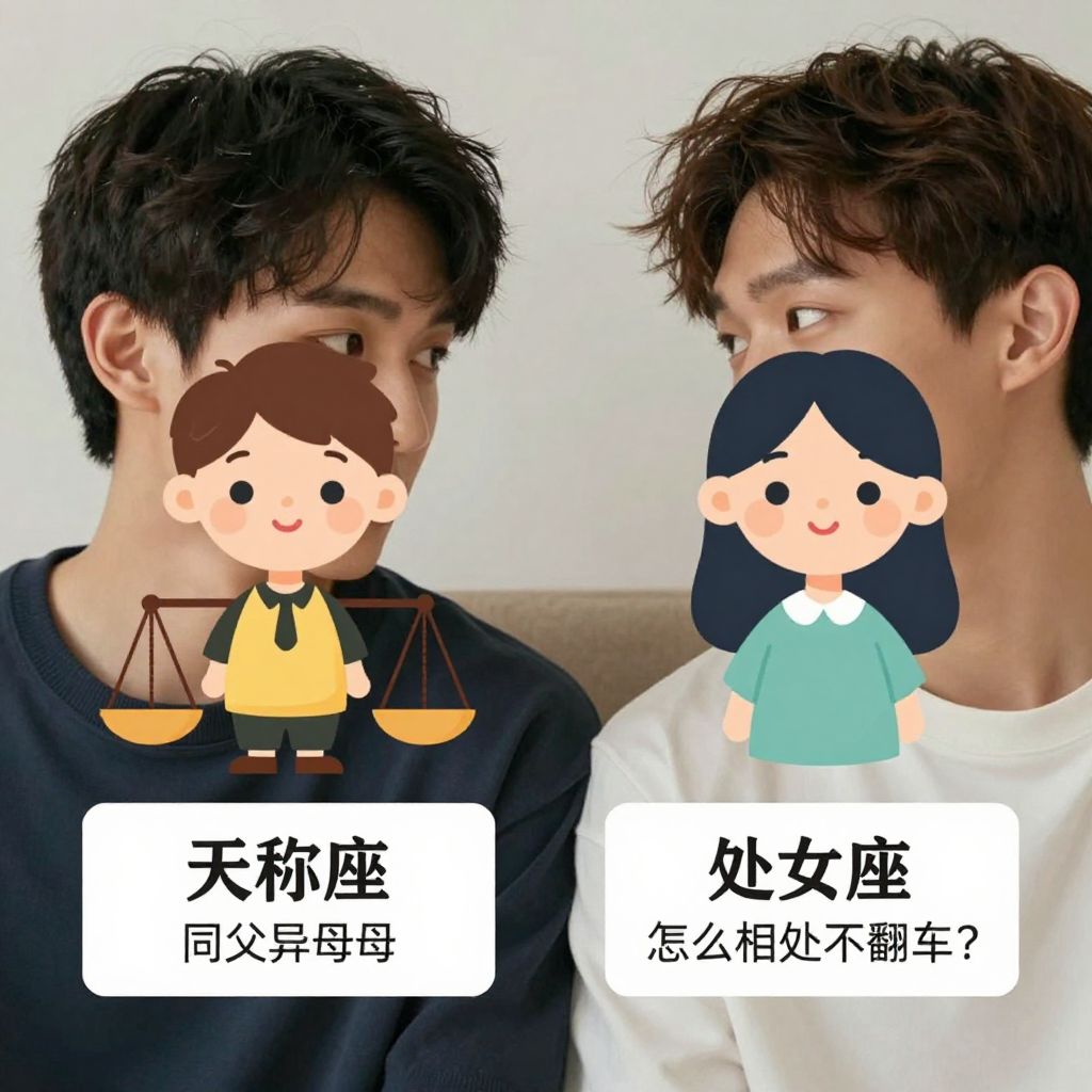天秤座和处女座同父异母哥哥怎么相处不翻车？