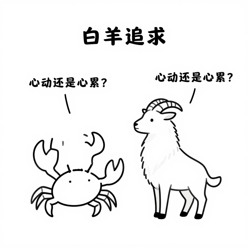 巨蟹座被白羊座追求：心动还是心累？揭秘这段关系的真相