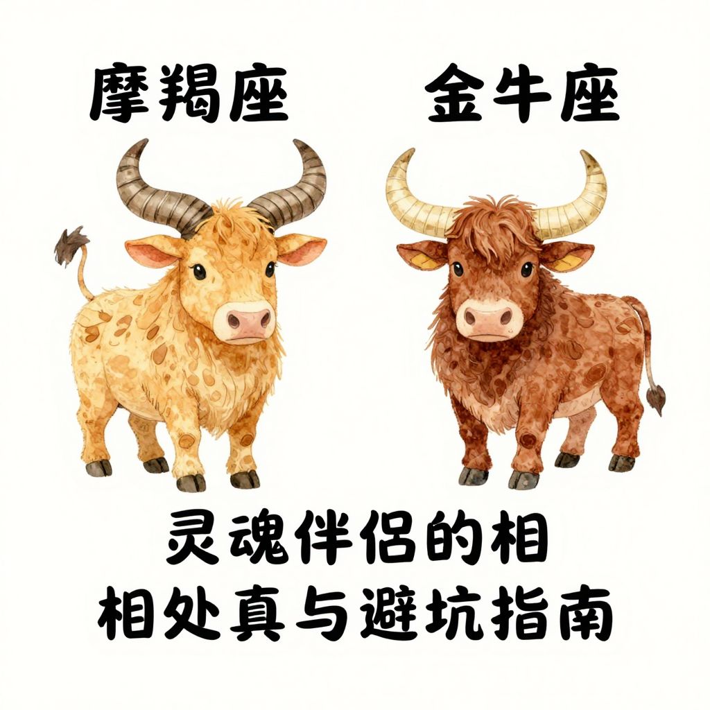 摩羯座配金牛座：灵魂伴侣的相处真相与避坑指南