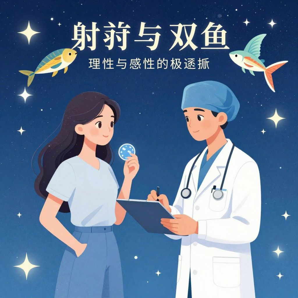 射手座与双鱼座影像科医生：理性与感性的极致拉扯