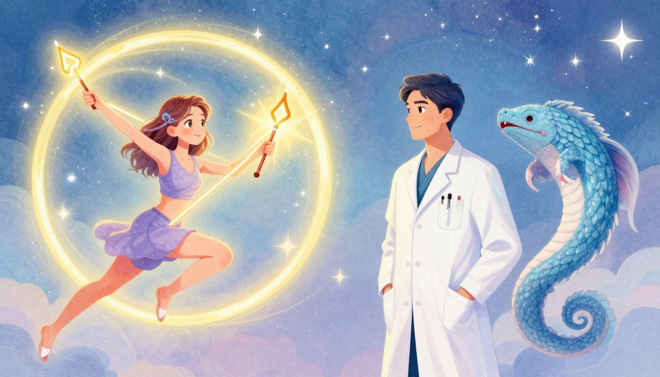 射手座与双鱼座影像科医生：理性与感性的极致拉扯