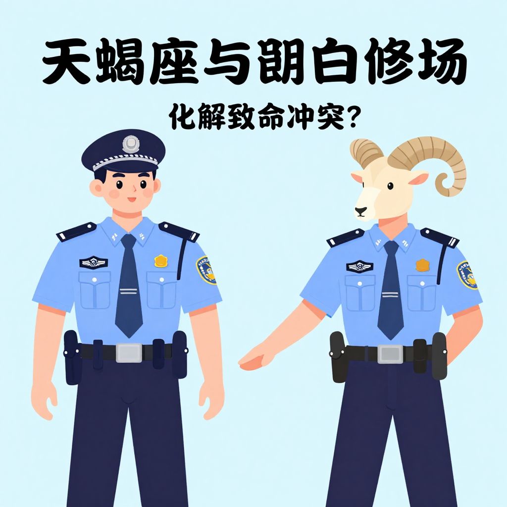 天蝎座与白羊座乘警：硬碰硬的职场修罗场，如何化解致命冲突？