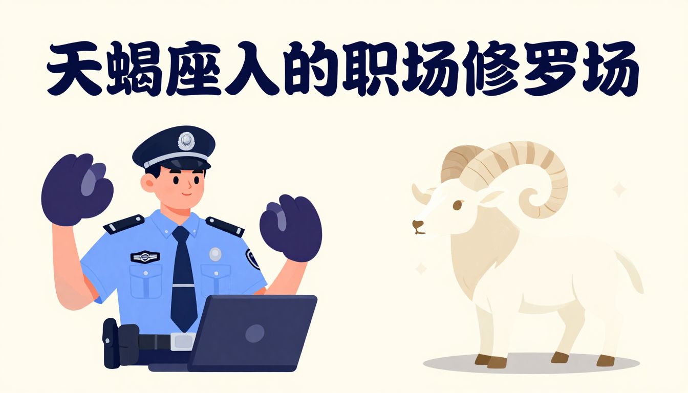 天蝎座与白羊座乘警：硬碰硬的职场修罗场，如何化解致命冲突？