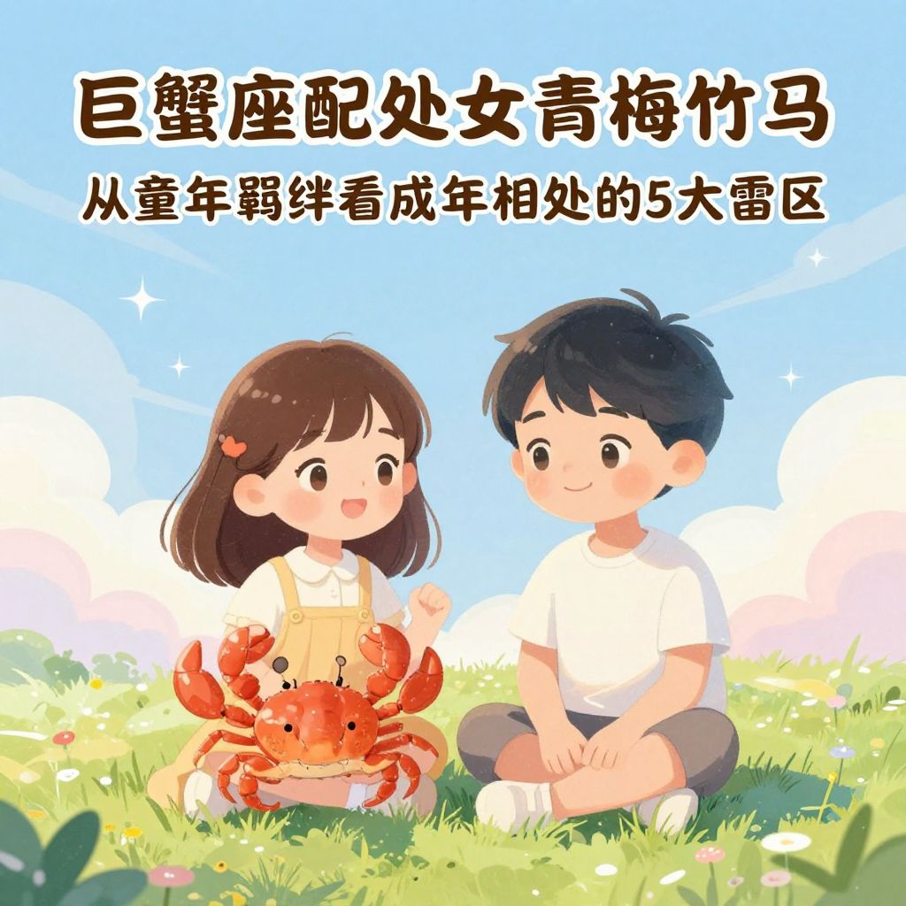 巨蟹座配处女座青梅竹马：从童年羁绊看成年相处的5大雷区