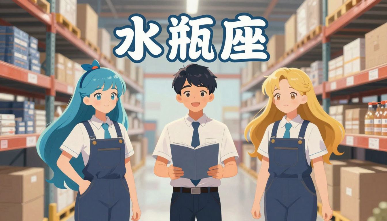 水瓶座与处女座仓库管理员：理智与秩序的灵魂碰撞