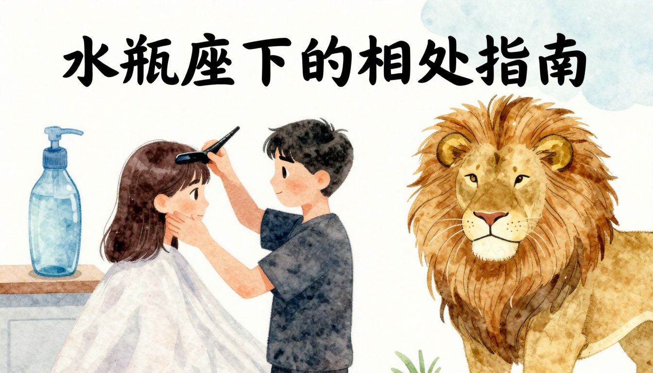 水瓶座与狮子座理发师：性格冲突下的相处指南