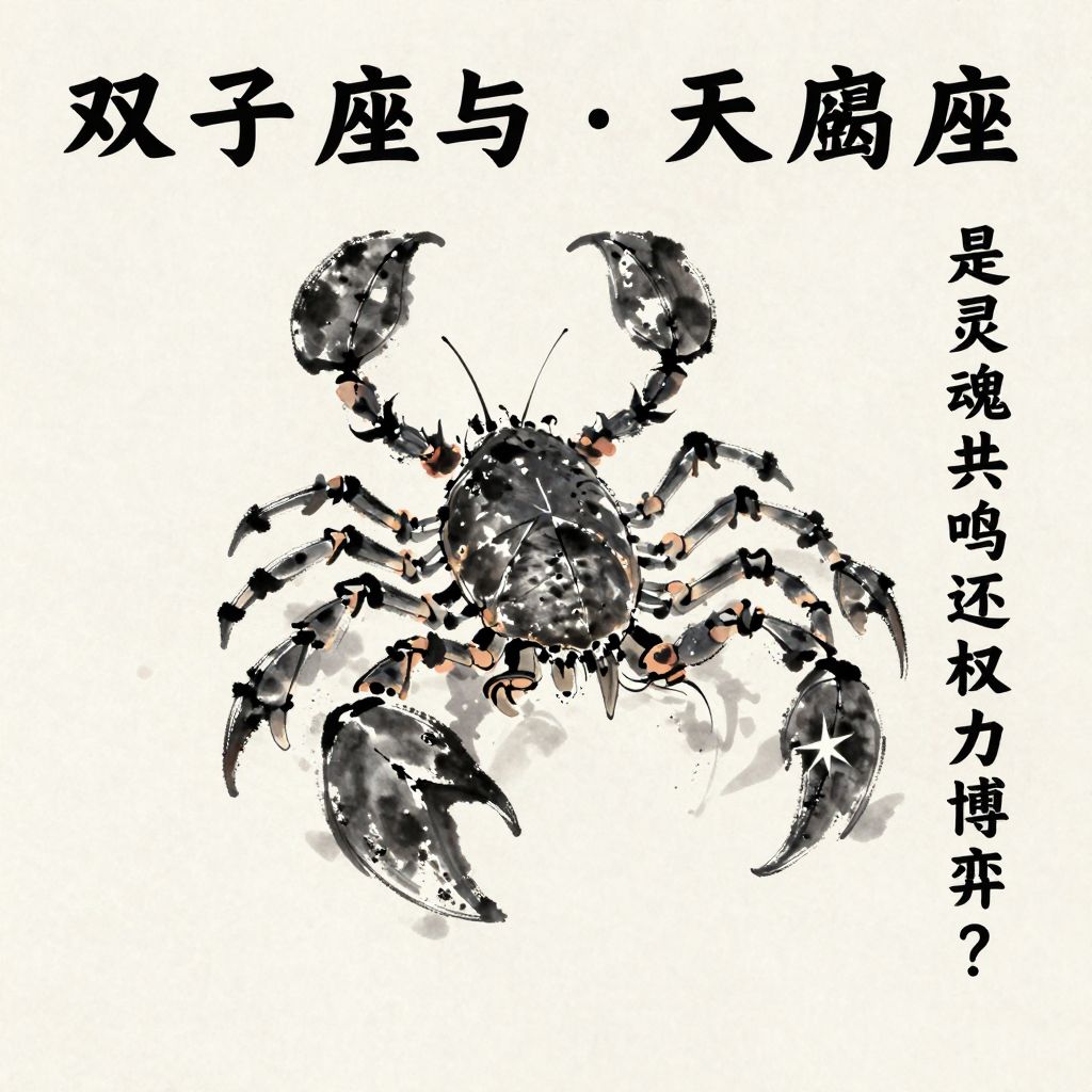 双子座与天蝎座公关：高敏配高智，是灵魂共鸣还是权力博弈？