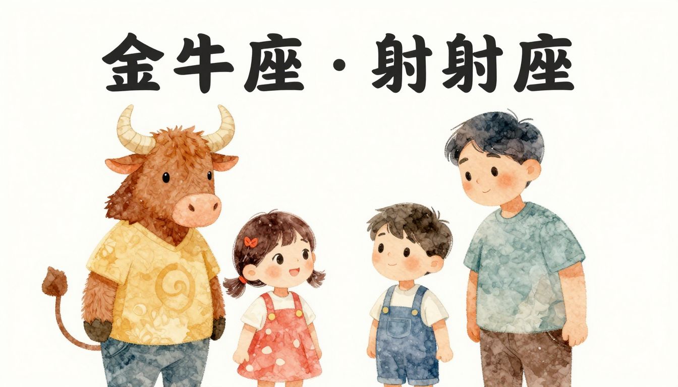 金牛座与射手座家长：性格冲突下的亲子沟通真相