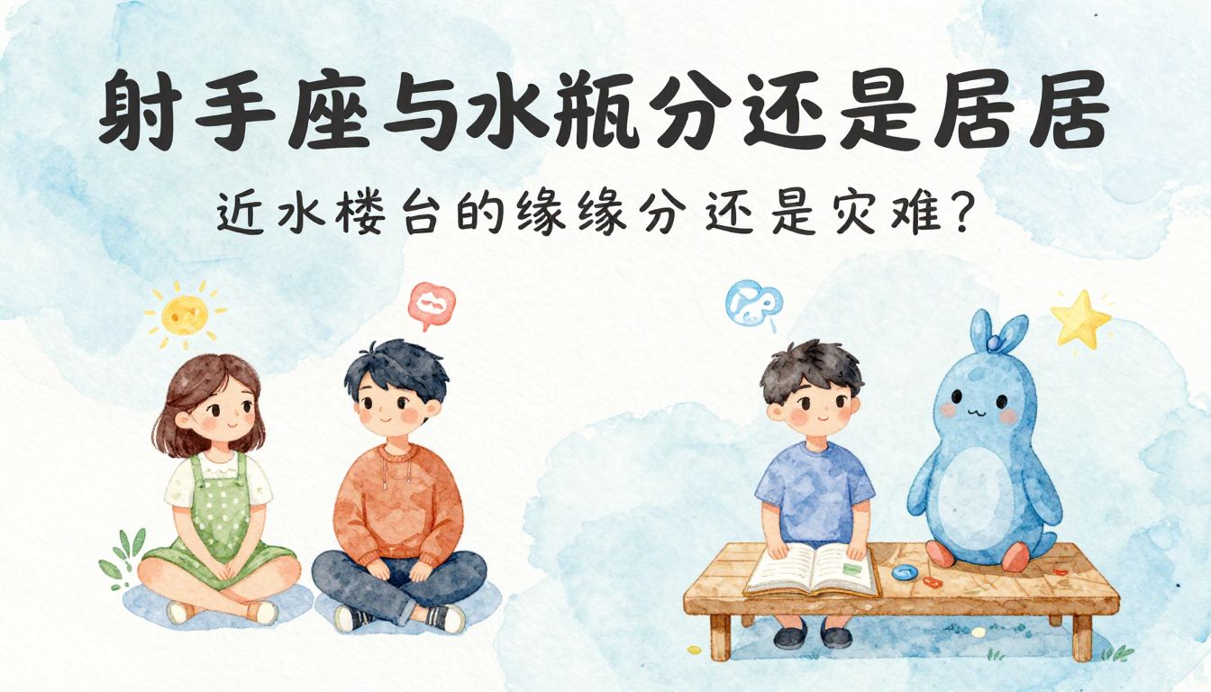 射手座与水瓶座楼上邻居：近水楼台的缘分还是灾难？