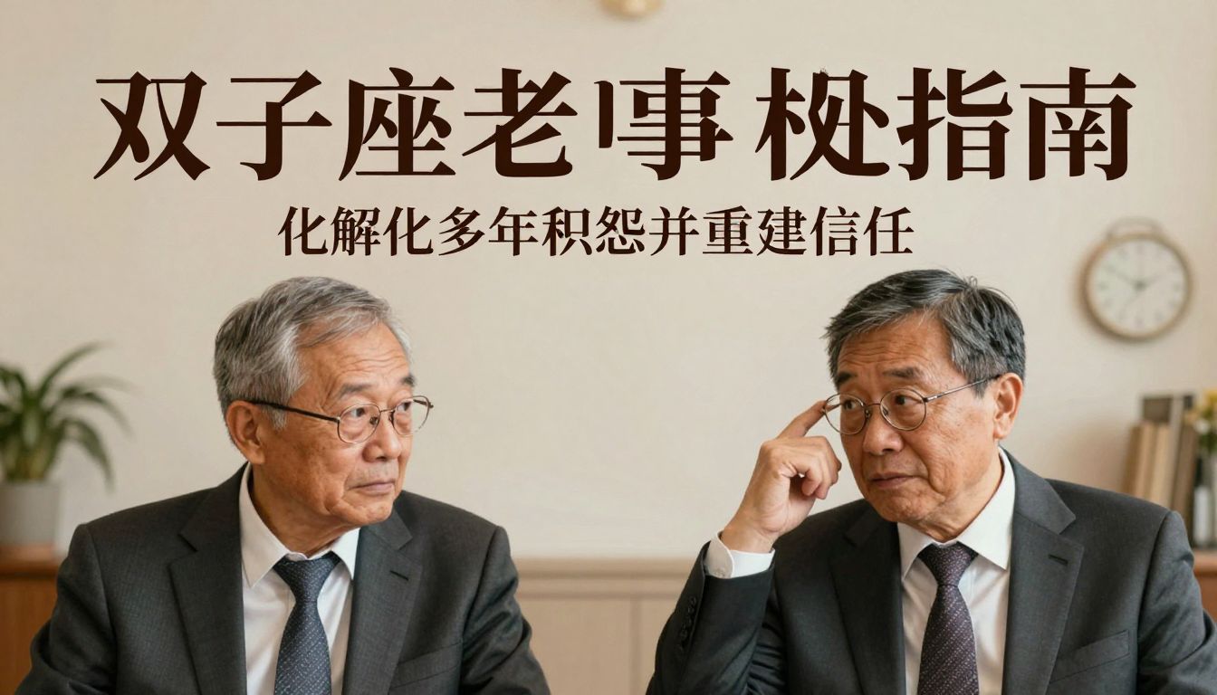 双子座老同事相处指南：如何化解多年积怨并重建信任