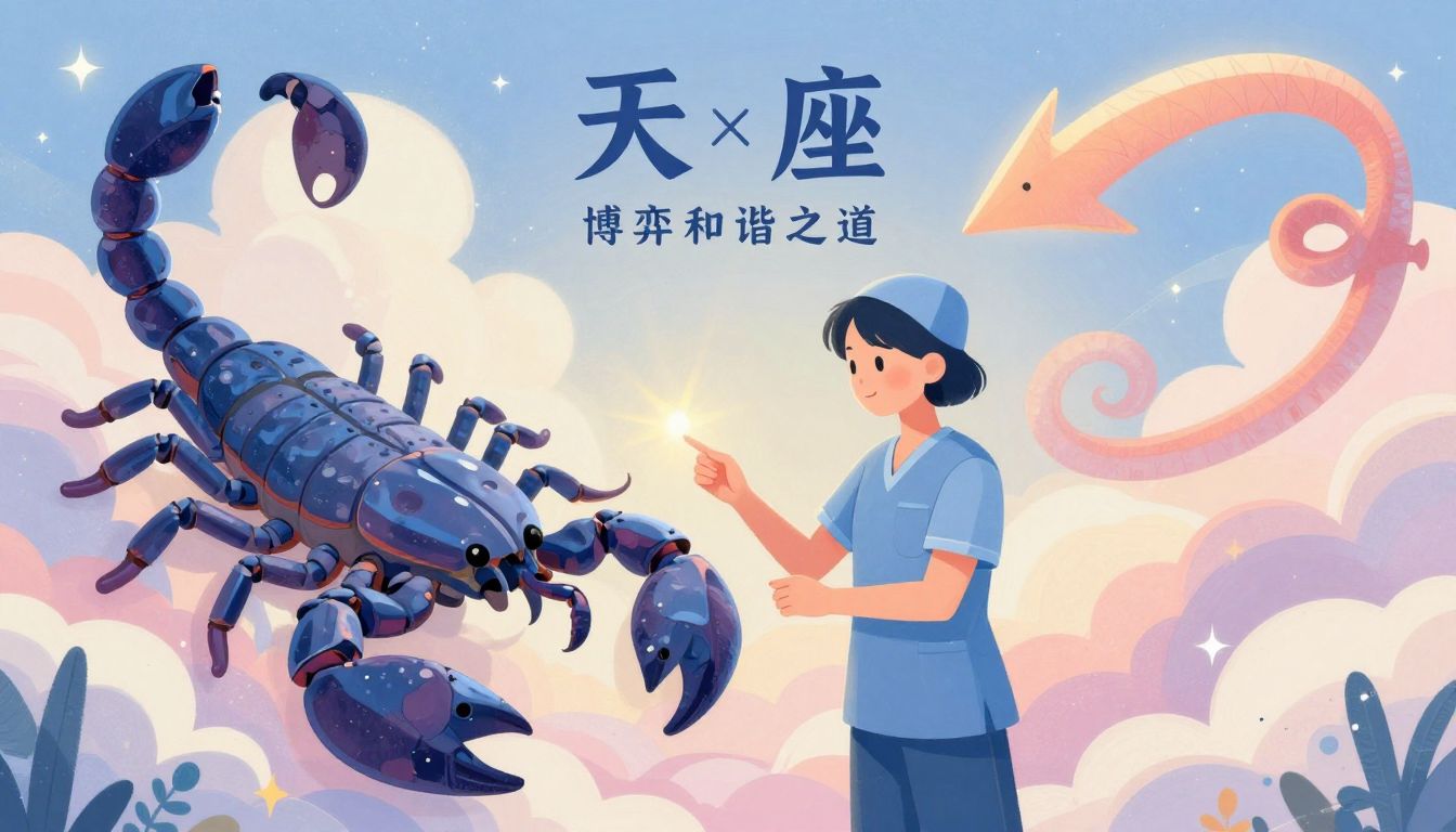 天蝎座与射手座护工：高冷与自由的相处博弈与和谐之道