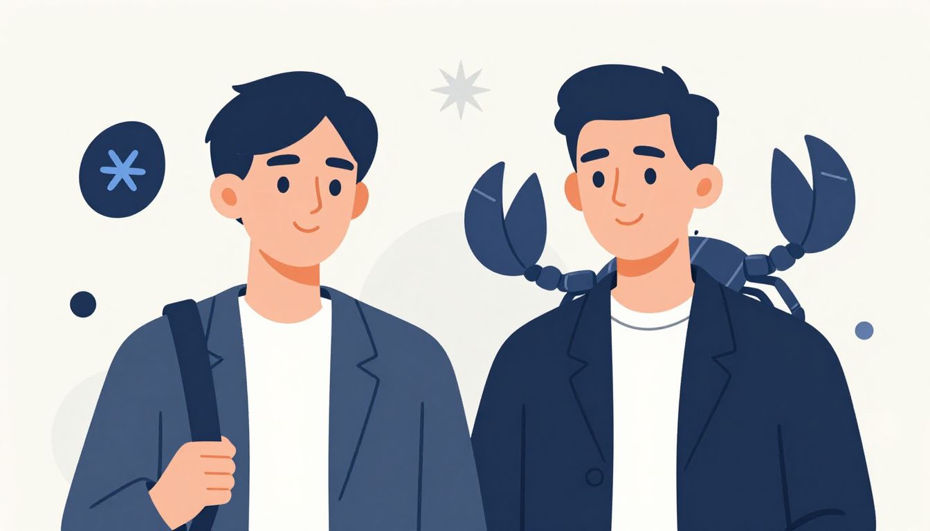 水瓶座与天蝎座架构师：高智商灵魂伴侣的致命吸引与危机