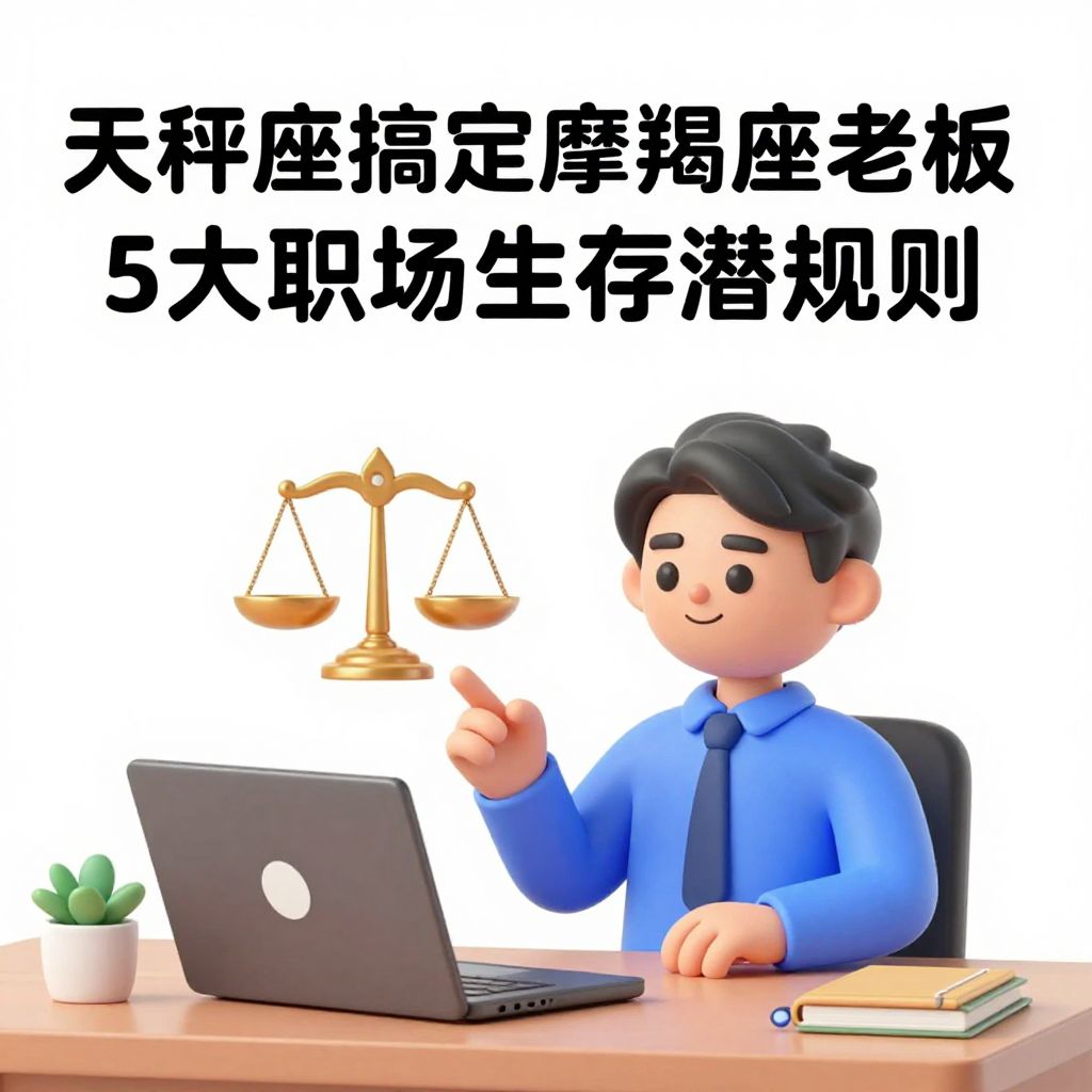 天秤座如何搞定摩羯座老板？5大职场生存潜规则