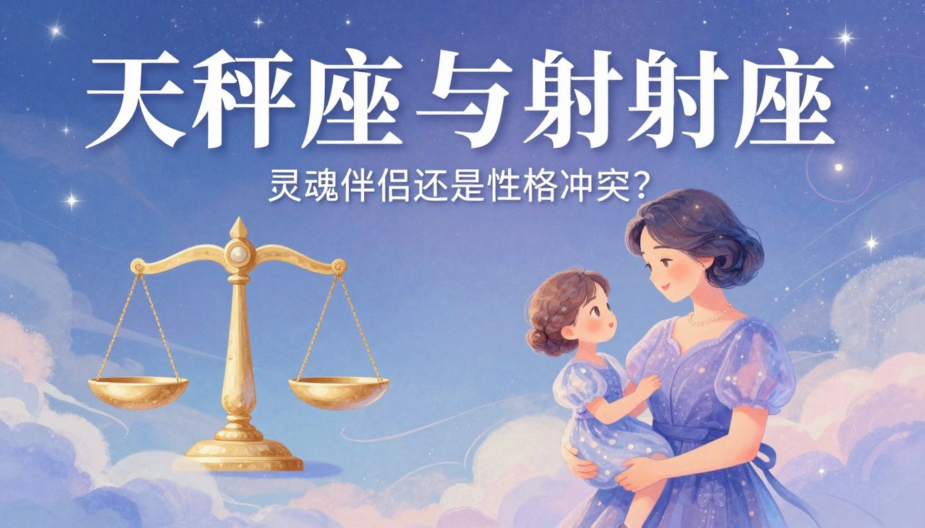 天秤座与射手座叔母：灵魂伴侣还是性格冲突？深度解析