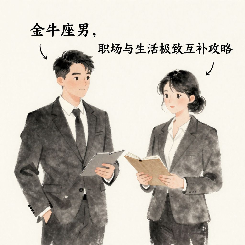 金牛座男与摩羯座大客户经理：职场与生活的极致互补攻略