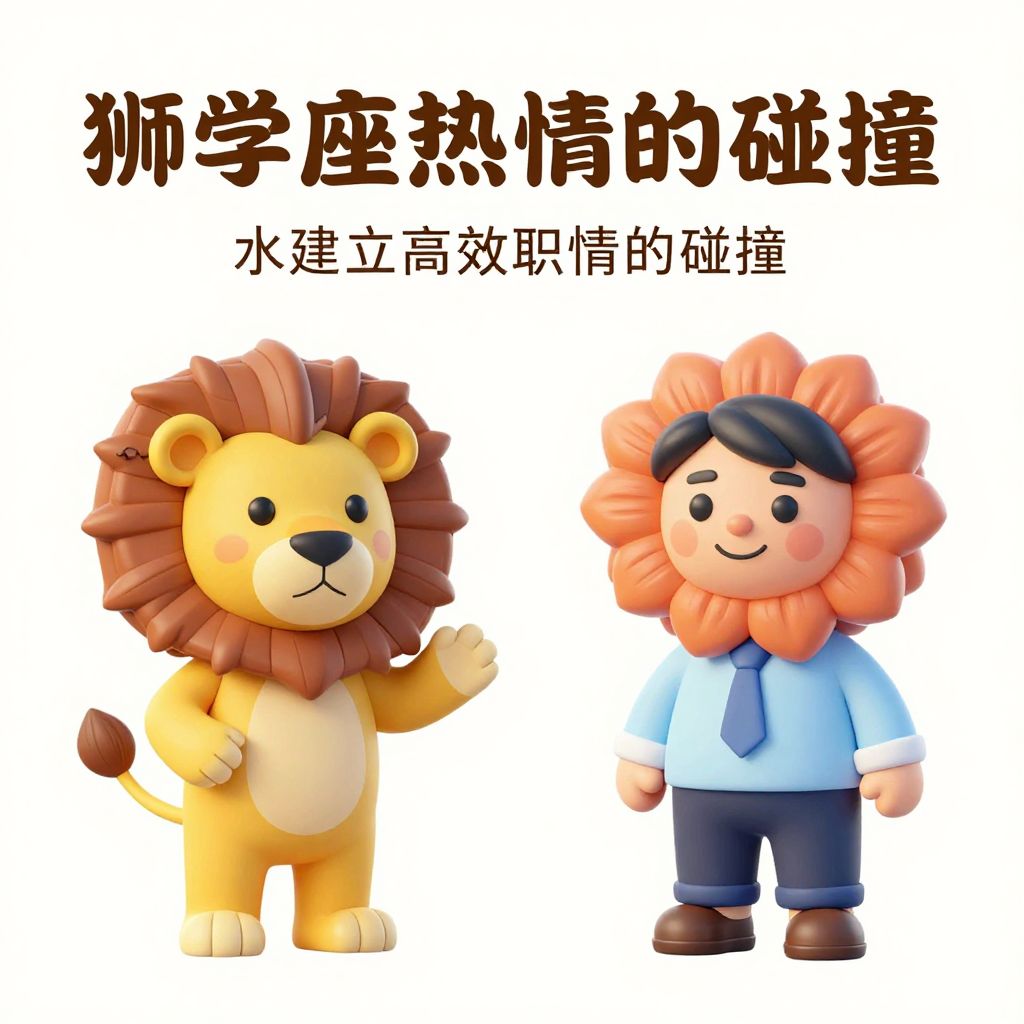 狮子座与水瓶座培训师：理性与热情的碰撞，如何建立高效职场搭档？