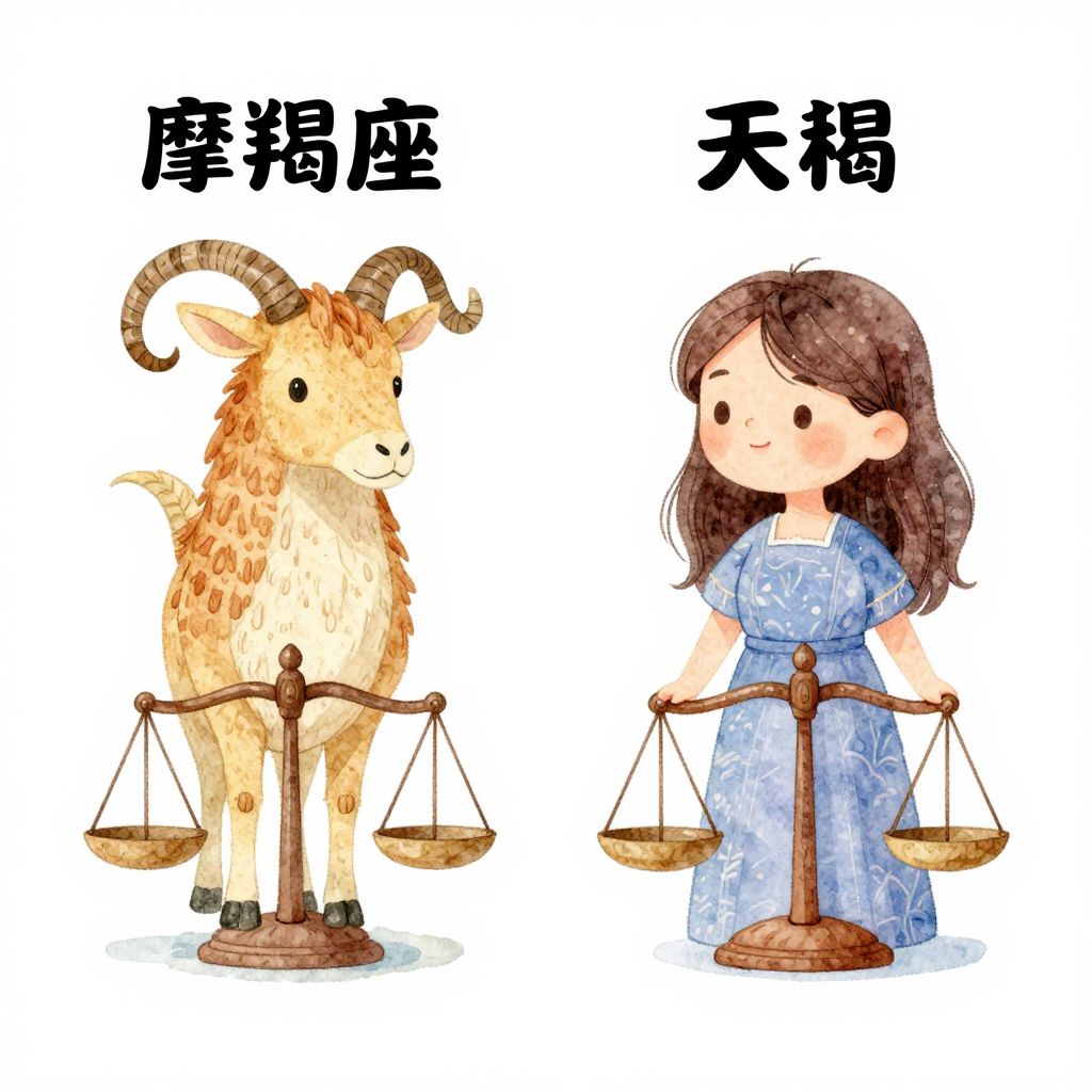 摩羯座和天秤座挚友：性格互补下的相处真相与避坑指南