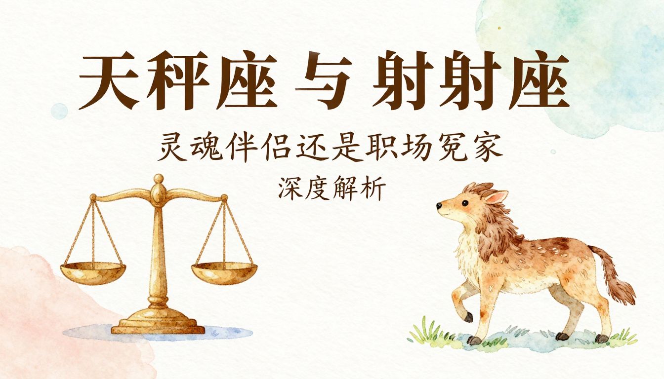 天秤座与射手座新媒体运营：灵魂伴侣还是职场冤家？深度解析