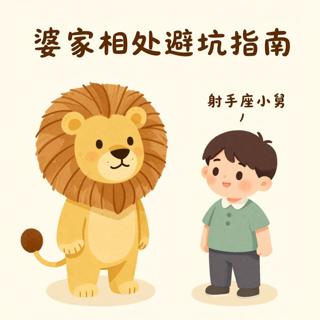 狮子座老公与射手座小舅子：婆家相处避坑指南