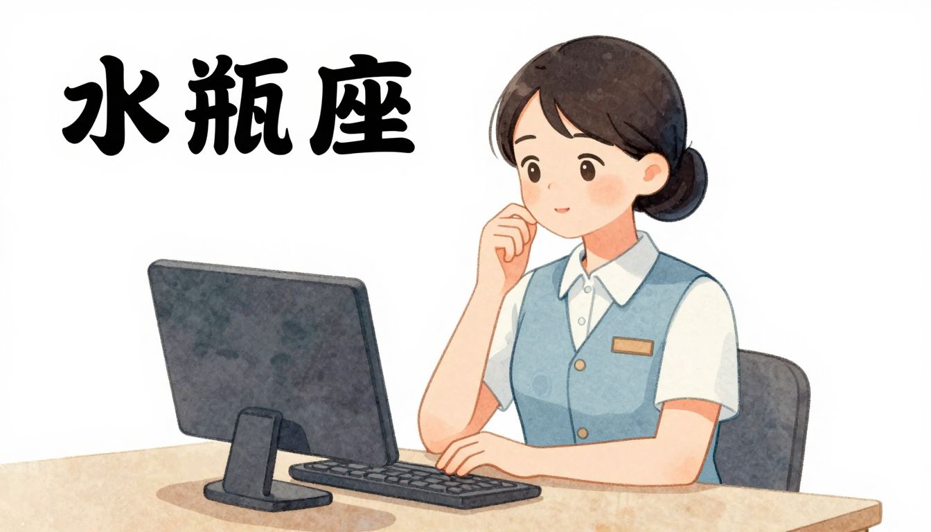 水瓶座物业客服：高冷外表上的极致耐心与反差萌