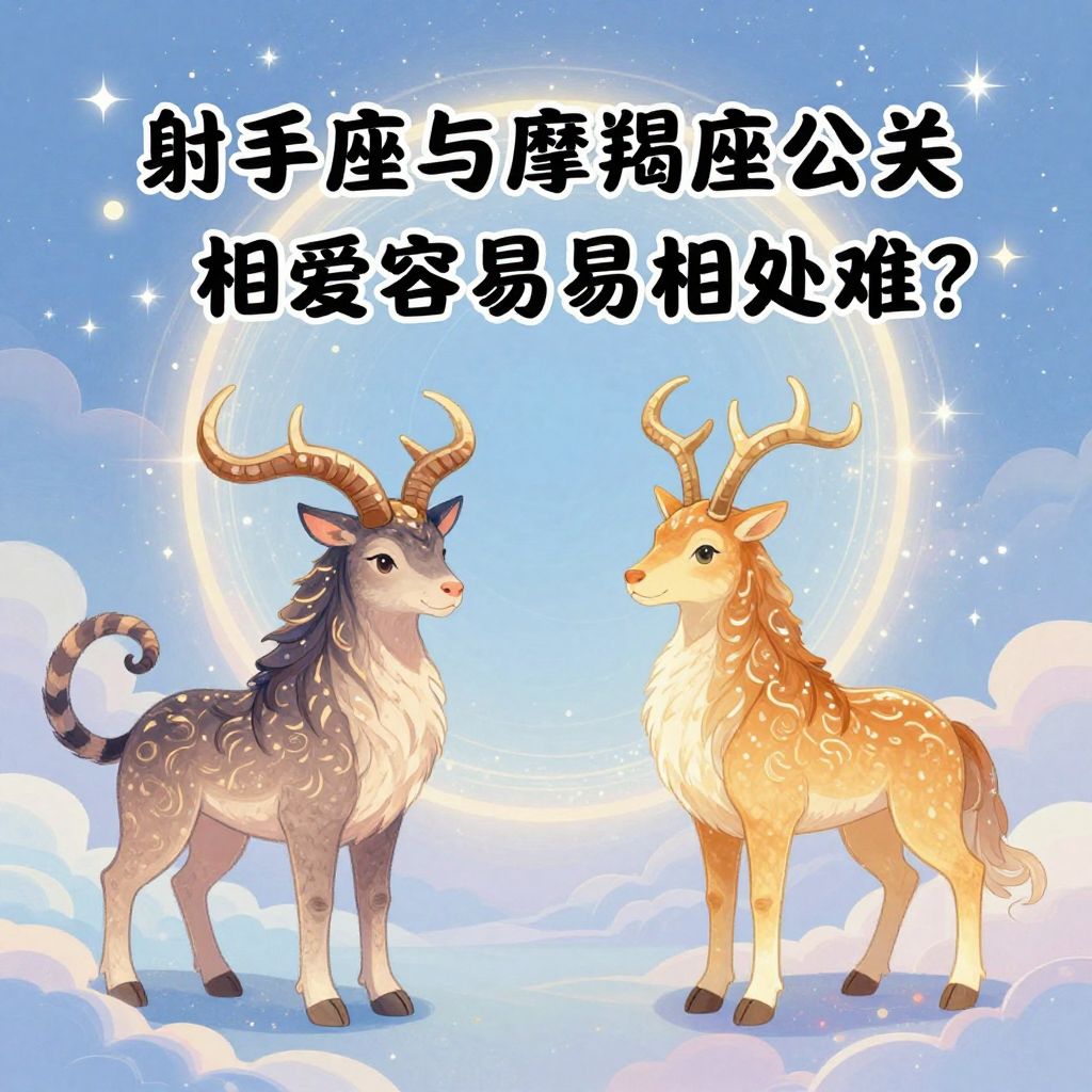 射手座与摩羯座公关：相爱容易相处难？揭秘这段虐恋的真相