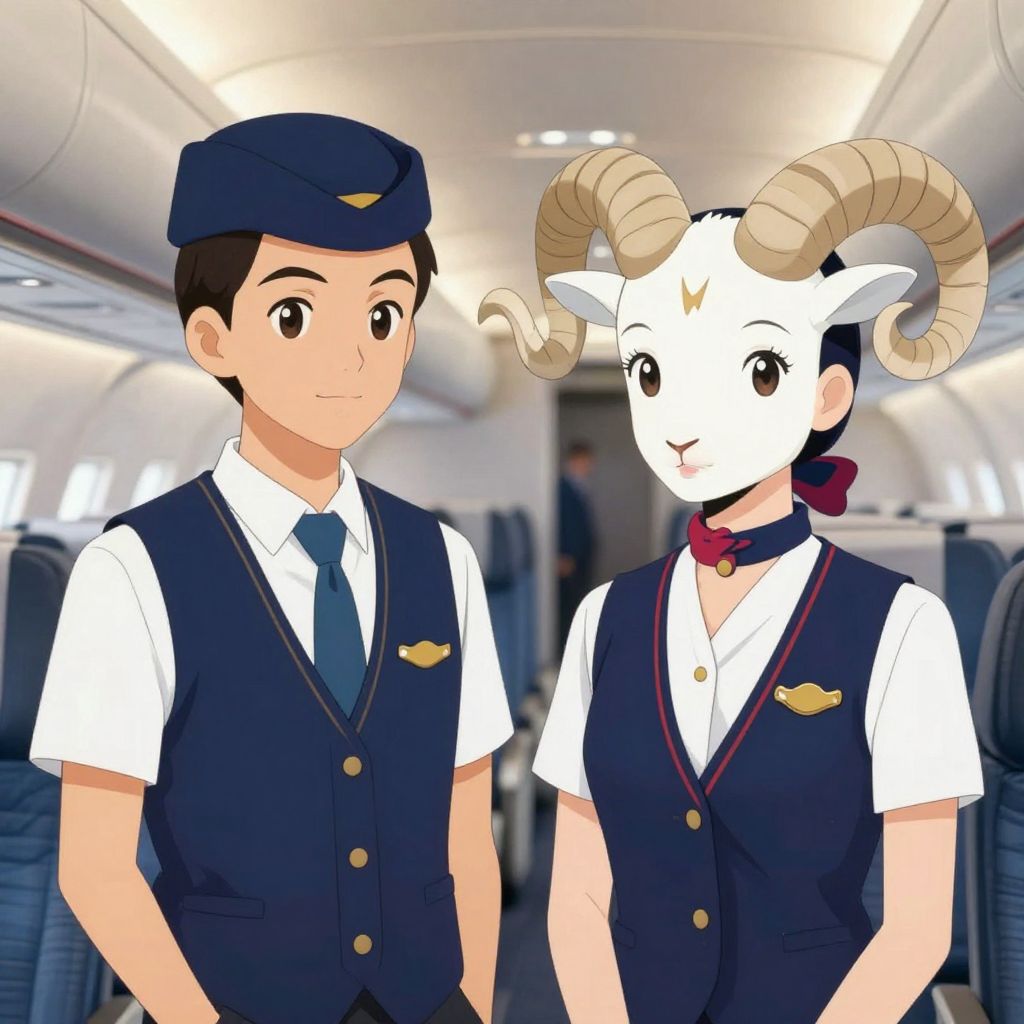 处女座与白羊座空乘的恋爱真相：细节控如何征服飞行少女