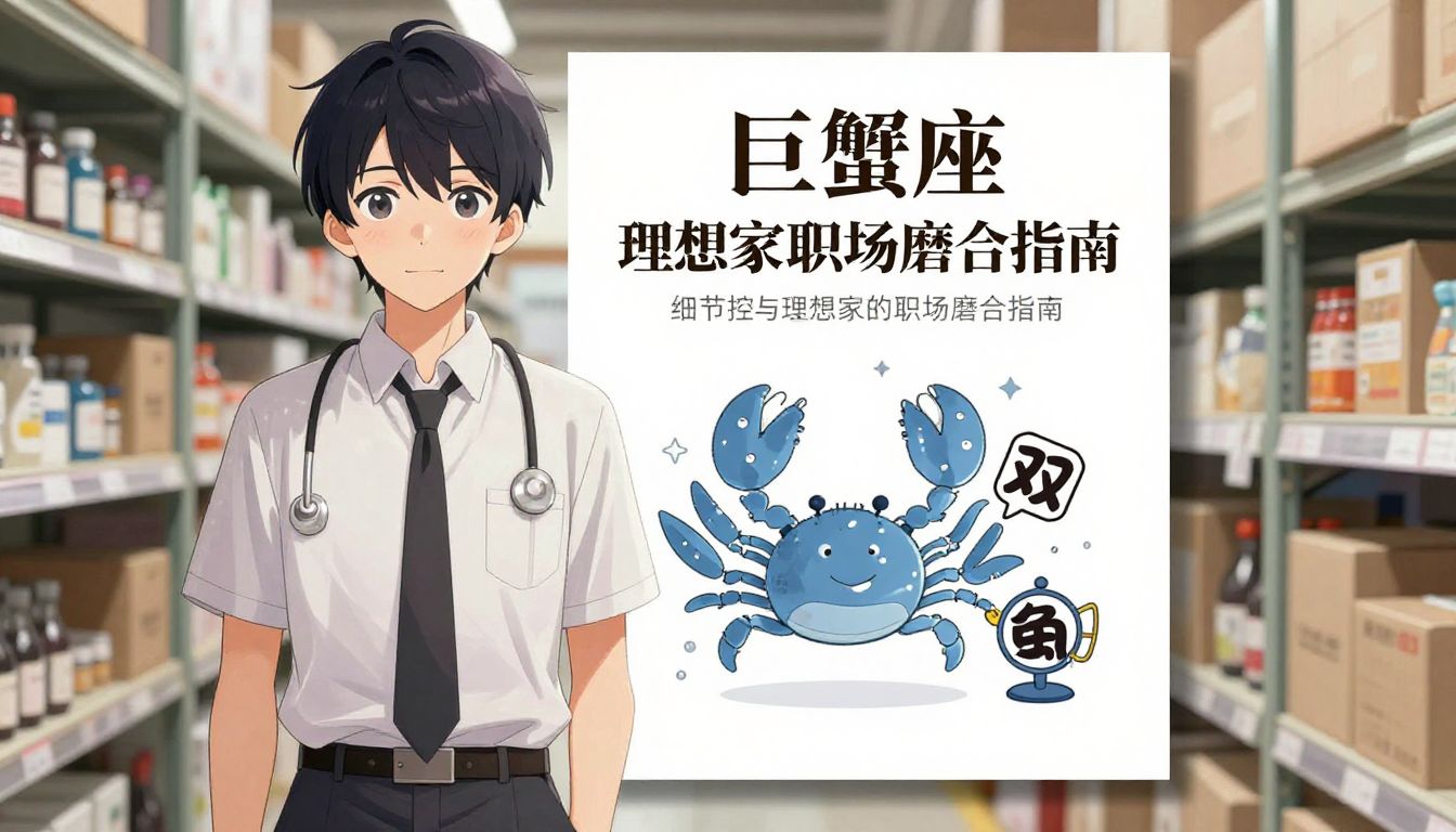 巨蟹座与双鱼座仓库管理员：细节控与理想家的职场磨合指南