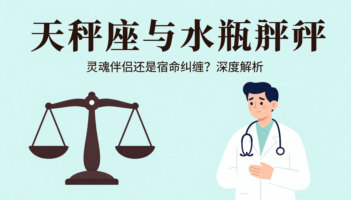 天秤座与水瓶座理疗师：灵魂伴侣还是宿命纠缠？深度解析