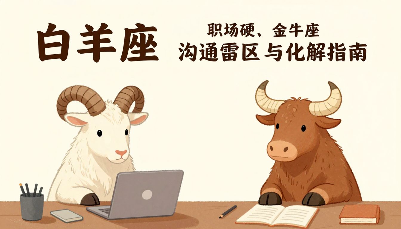 白羊座与金牛座主管：职场硬仗下的沟通雷区与化解指南