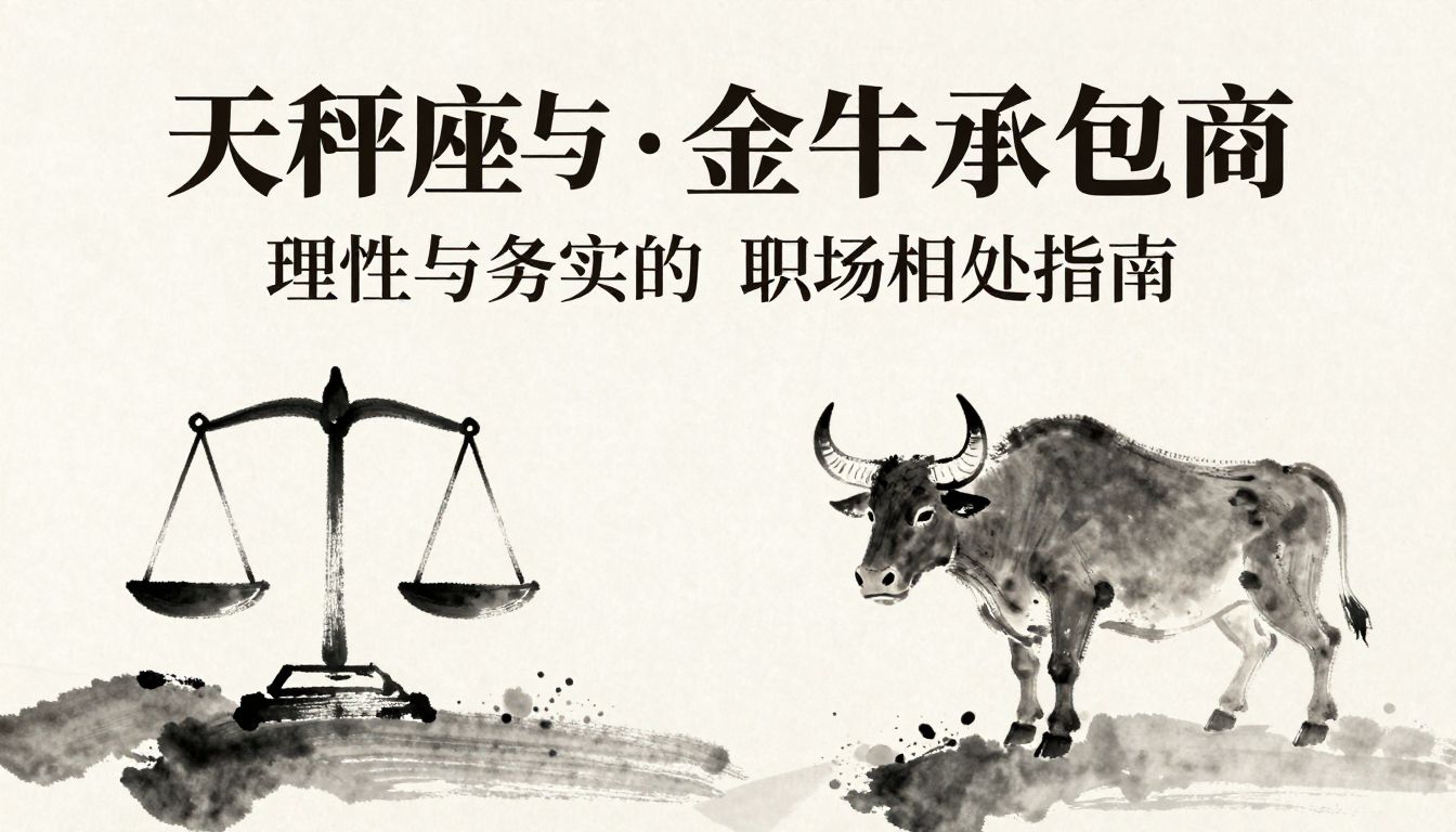 天秤座与金牛座承包商：理性与务实的职场相处指南
