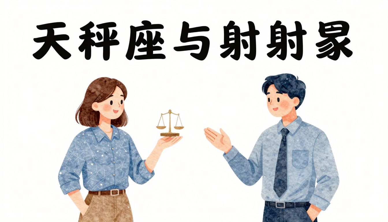 天秤座与射手座前同事：职场互动的真相与边界