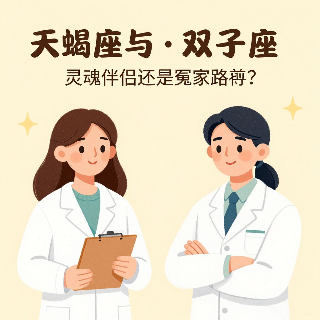 天蝎座与双子座研究员：灵魂伴侣还是冤家路窄？深度解析宿命纠缠