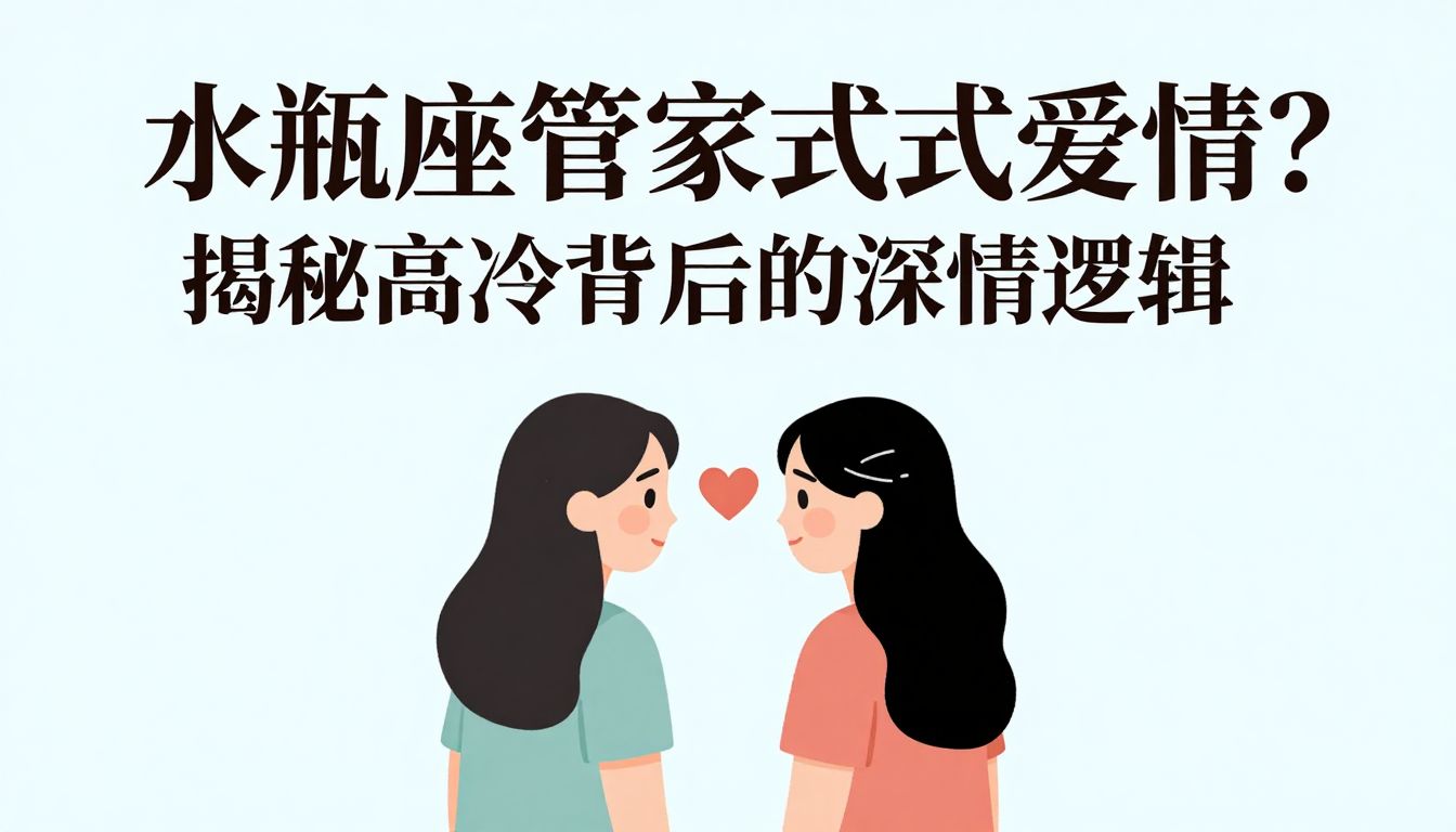 水瓶座管家式爱情：为何越管越疏离？揭秘高冷背后的深情逻辑