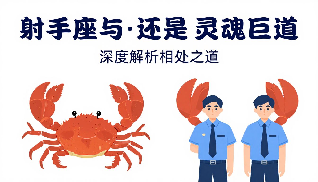 射手座与巨蟹座安检员：水火不容还是灵魂互补？深度解析相处之道