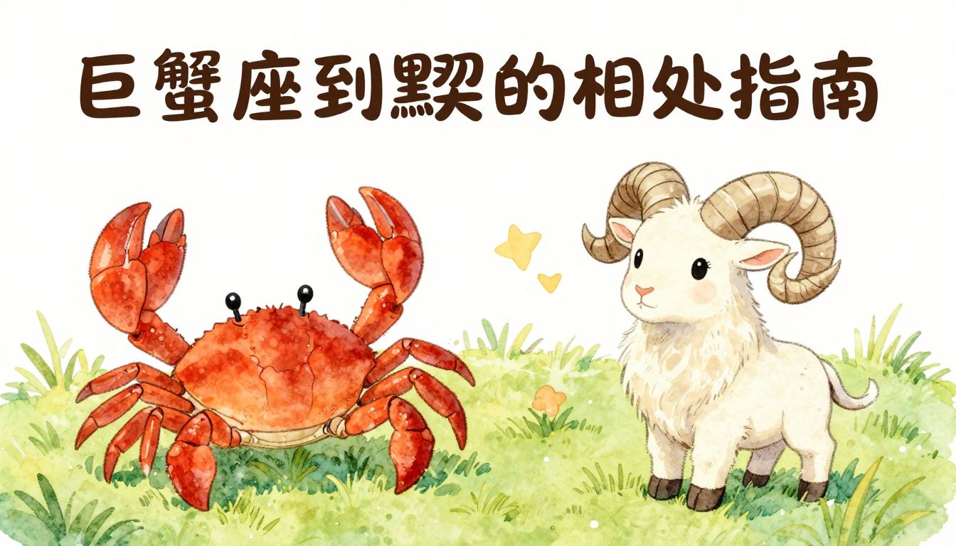 巨蟹座和白羊座做游戏好友：从互怼到默契的相处指南
