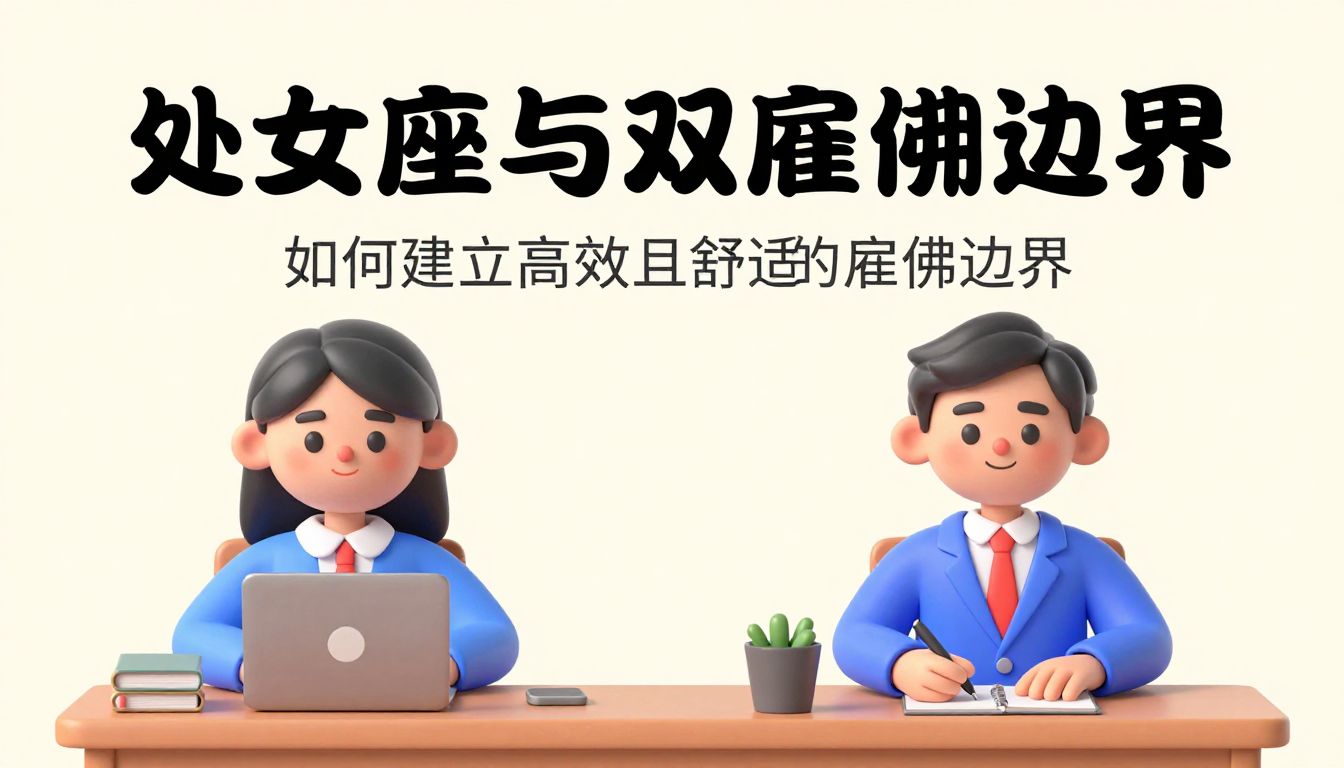 处女座与双子座钟点工：如何建立高效且舒适的雇佣边界