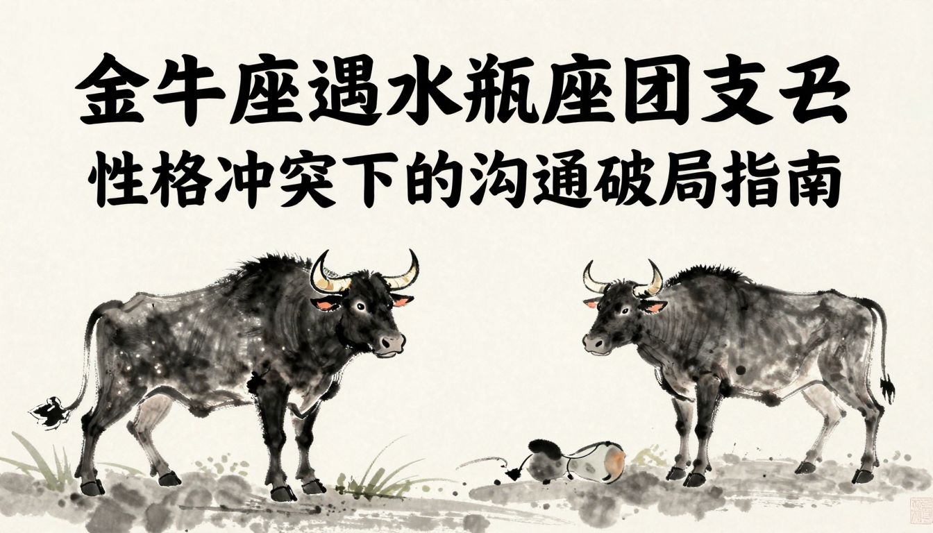 金牛座遇水瓶座团支书：性格冲突下的沟通破局指南